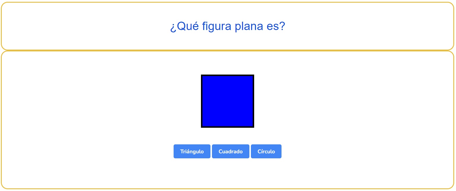 Juego del Cuadrado, Círculo y Triángulo