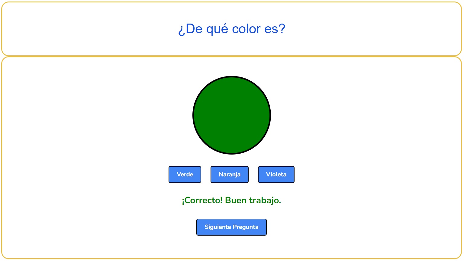 Juego de los Colores Secundarios