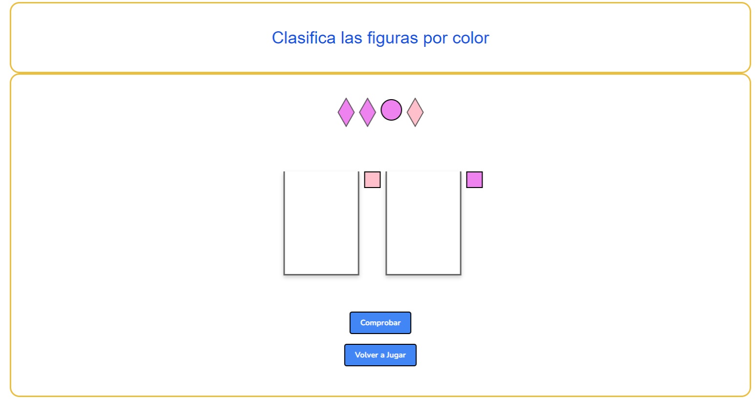 Juego de Clasificar por Color