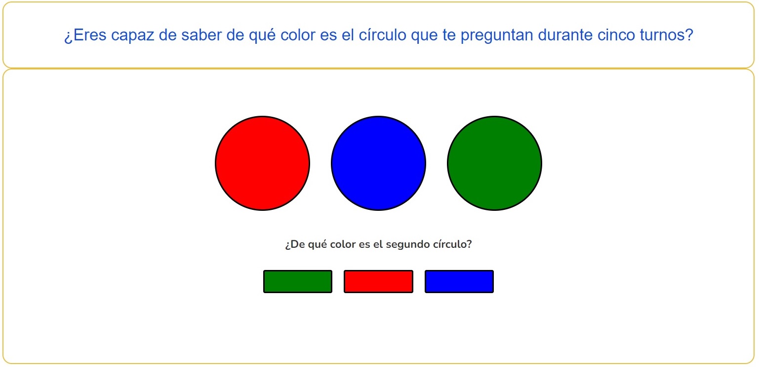 Juego de los círculos de colores