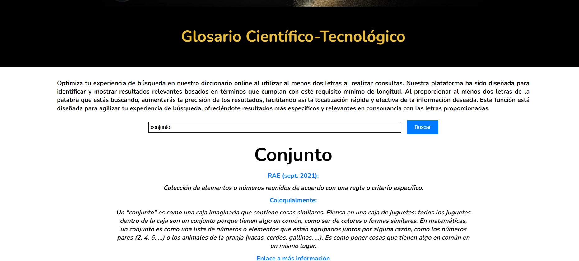 Glosario Científico-Tecnológico